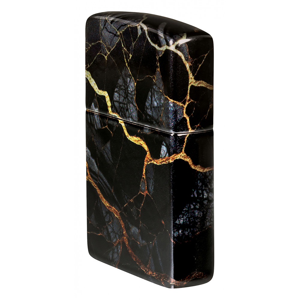 Зажигалка ZIPPO Fusion Marble Design 540 Tumbled Chrome 46255