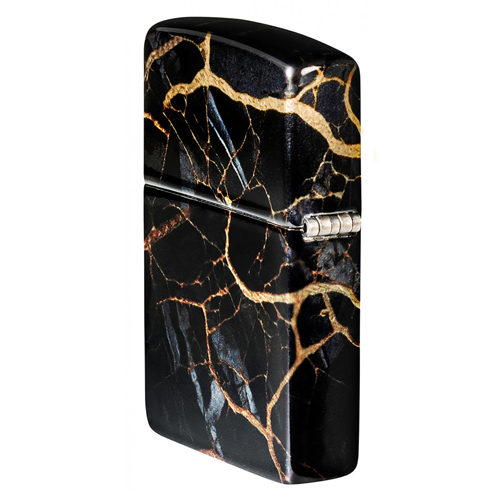Зажигалка ZIPPO Fusion Marble Design 540 Tumbled Chrome 46255
