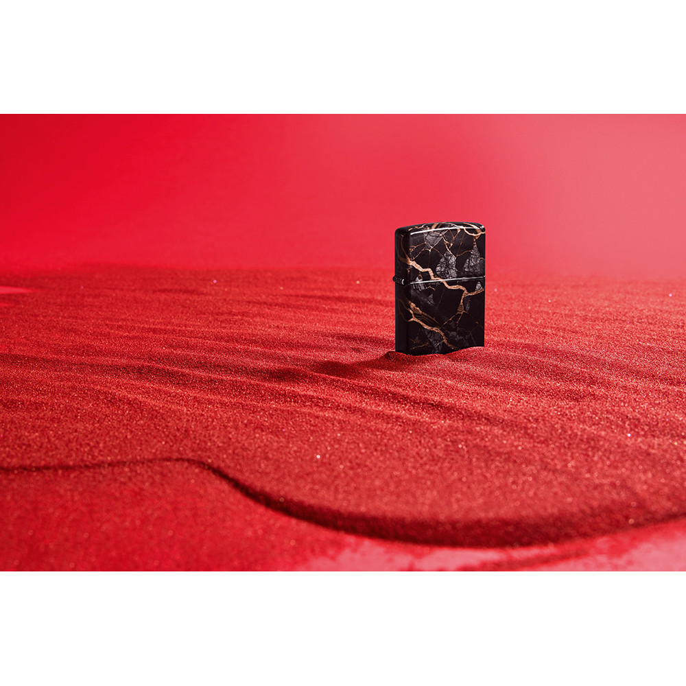 Зажигалка ZIPPO Fusion Marble Design 540 Tumbled Chrome 46255