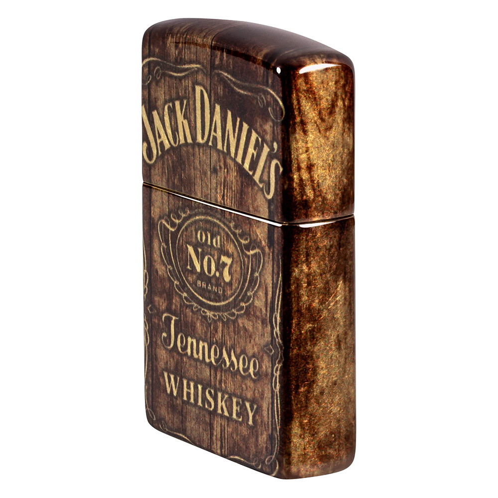 Зажигалка ZIPPO Jack Daniel's 540 Tumbled Brass 46278