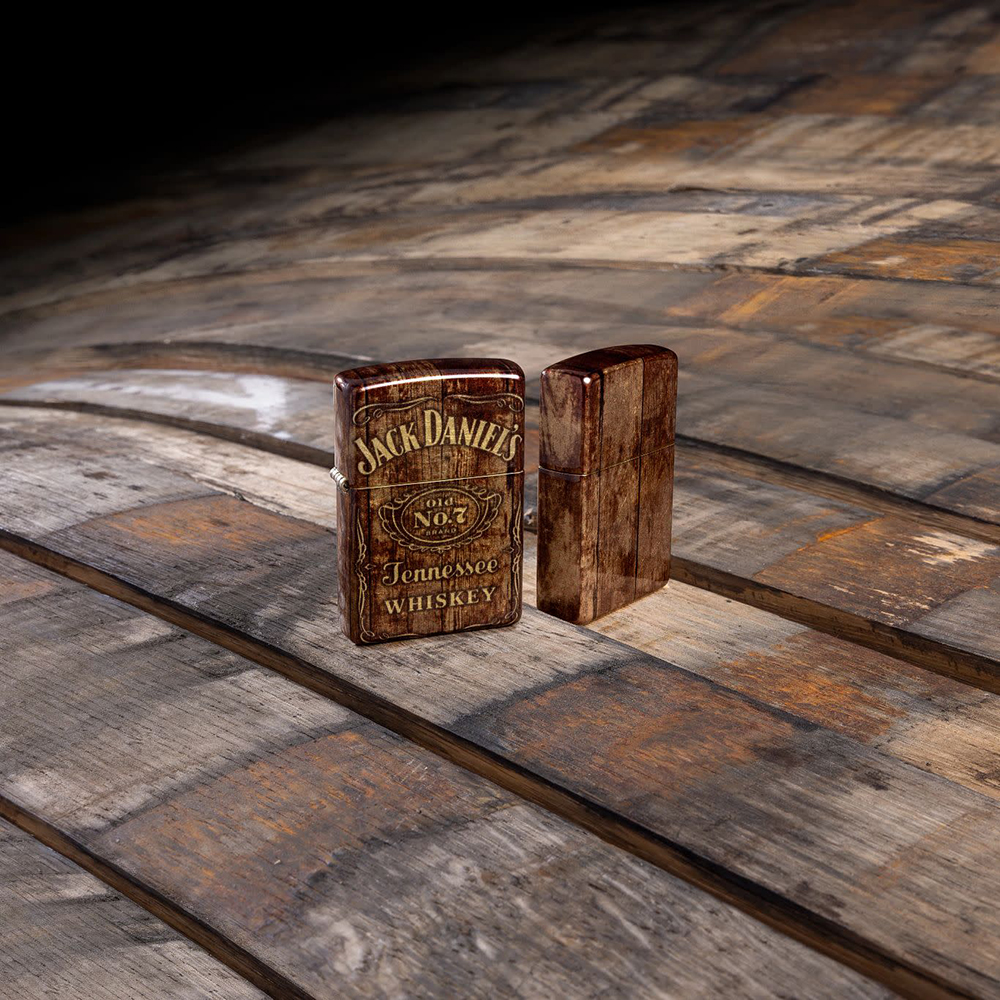Зажигалка ZIPPO Jack Daniel's 540 Tumbled Brass 46278