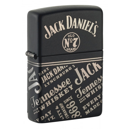 Зажигалка ZIPPO Jack Daniel's Black Matte 46279