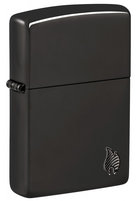 Зажигалка ZIPPO Armor® Flame High Polish Black 46402