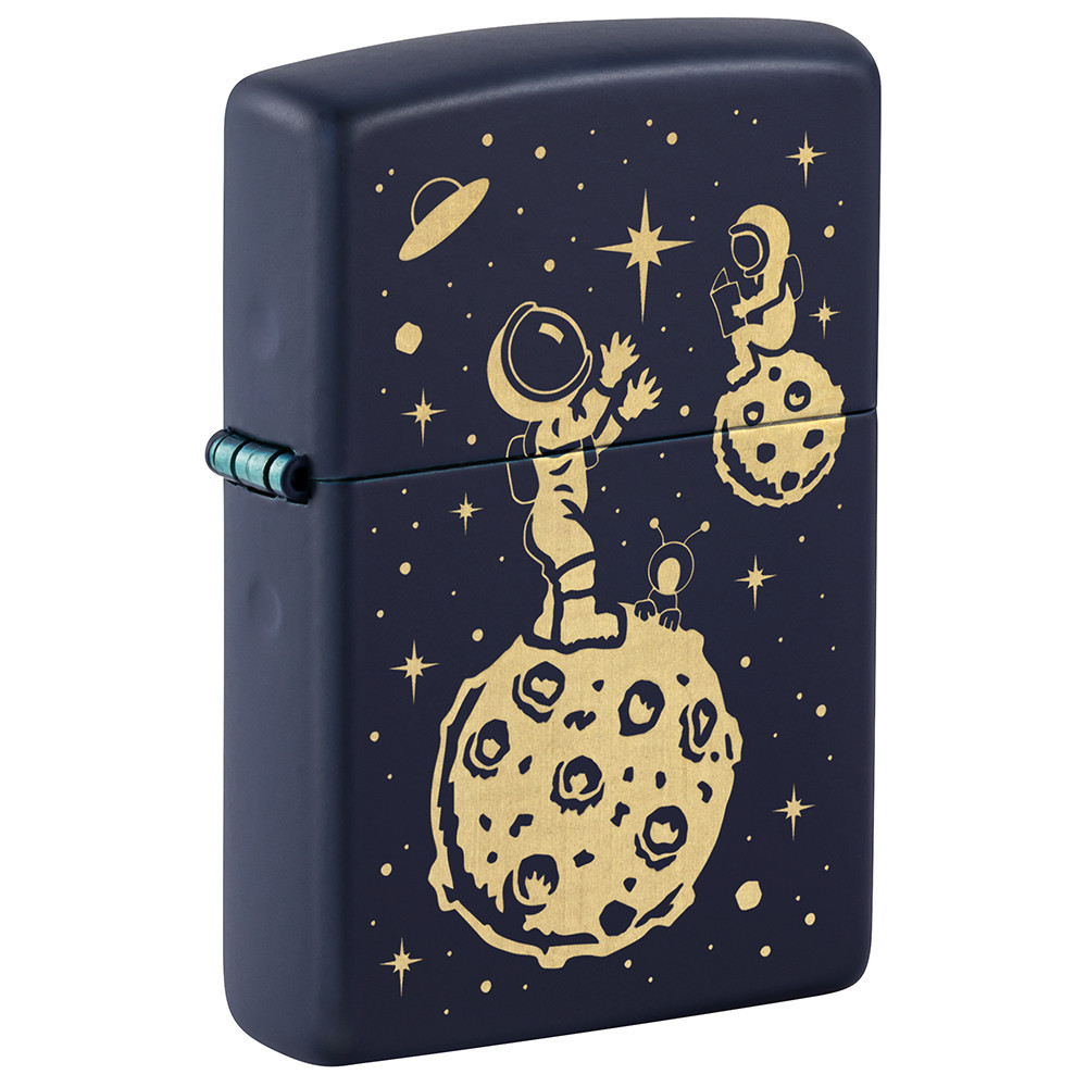 Зажигалка ZIPPO Lost in Space Design Navy Matte 46423