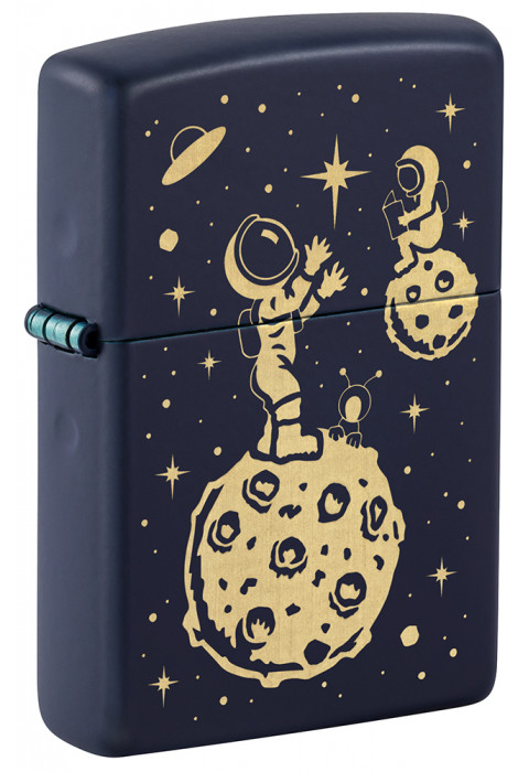 Зажигалка ZIPPO Lost in Space Design Navy Matte 46423