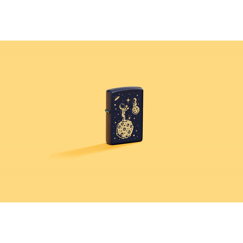 Зажигалка ZIPPO Lost in Space Design Navy Matte 46423