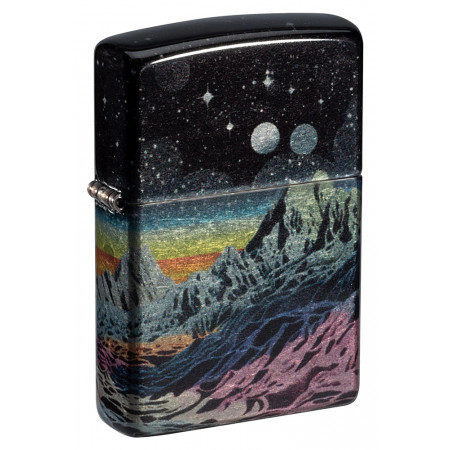 Зажигалка ZIPPO Space in Color Design 540 Tumbled Chrome 46432