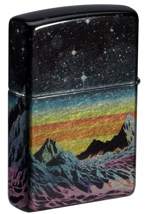 Зажигалка ZIPPO Space in Color Design 540 Tumbled Chrome 46432