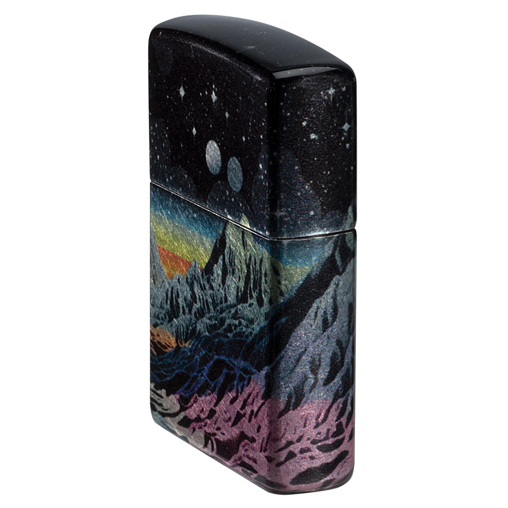 Зажигалка ZIPPO Space in Color Design 540 Tumbled Chrome 46432