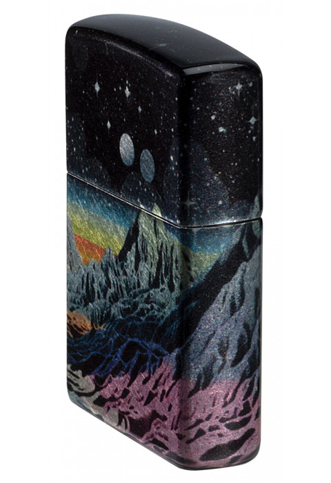 Зажигалка ZIPPO Space in Color Design 540 Tumbled Chrome 46432