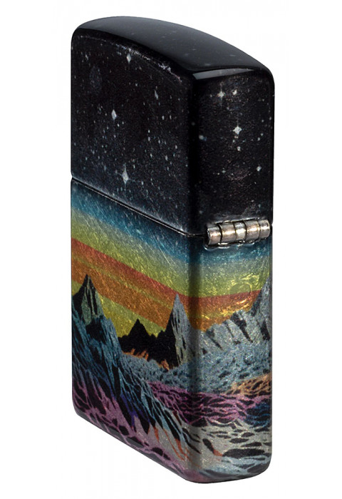 Зажигалка ZIPPO Space in Color Design 540 Tumbled Chrome 46432