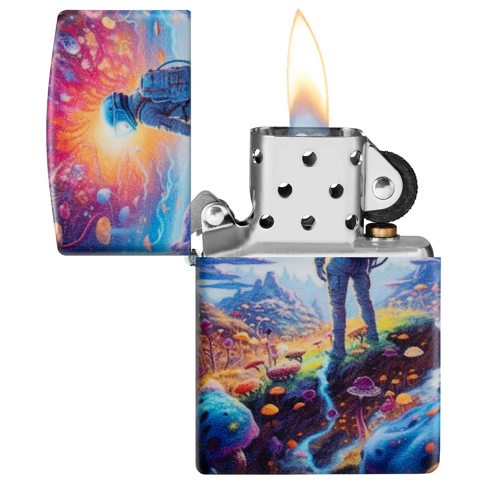 Зажигалка ZIPPO Mushroom Forest Design 540 Matte 46433