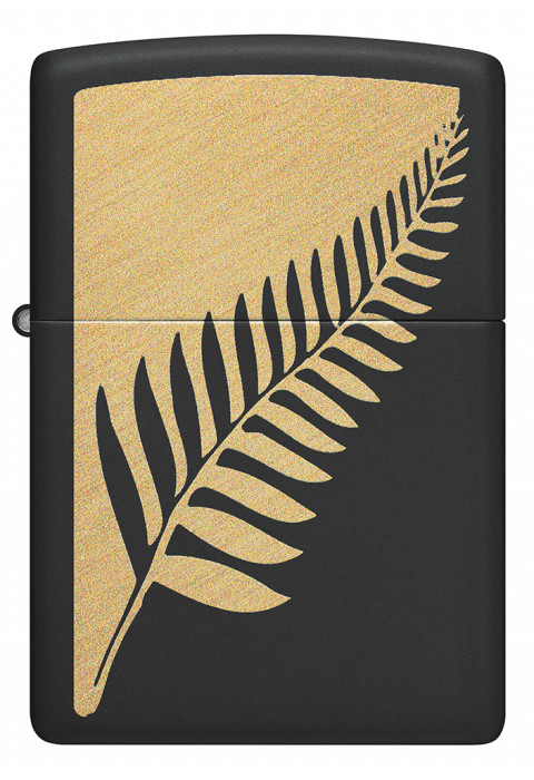 Зажигалка ZIPPO Zen Flora Design Black Matte 46473