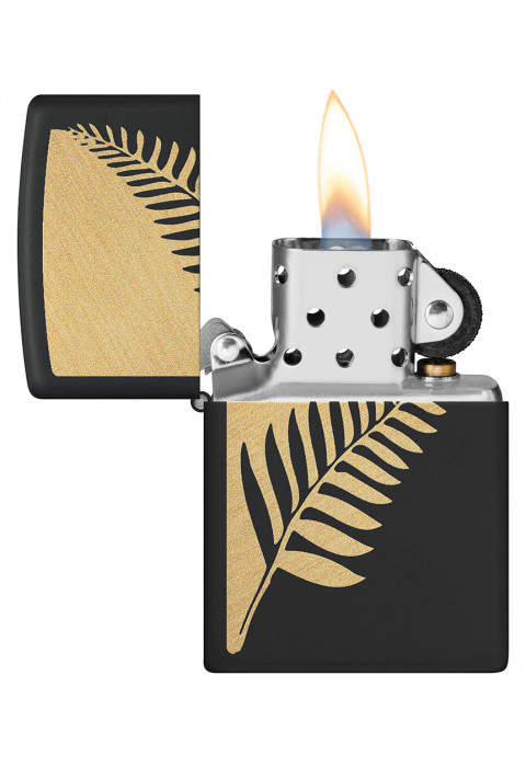 Зажигалка ZIPPO Zen Flora Design Black Matte 46473