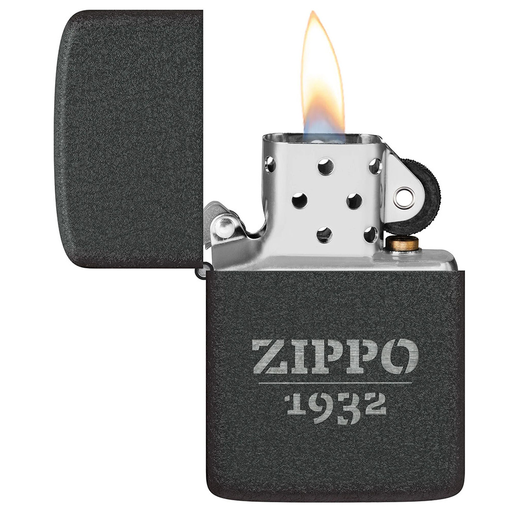 Зажигалка ZIPPO 1941 Replica™ Black Crackle 46567