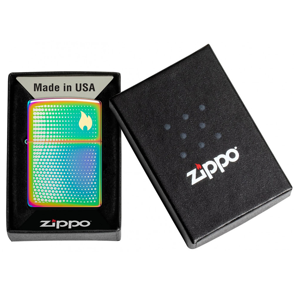 Зажигалка ZIPPO Dot Matrix Multi Color 46569