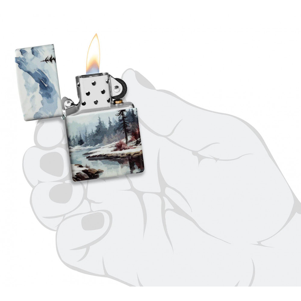 Зажигалка ZIPPO Frozen Valley 540 Matte 46702