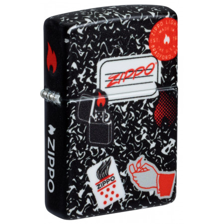 Зажигалка ZIPPO Notebook Design 540 Matte 46707