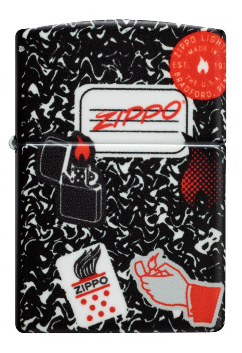 Зажигалка ZIPPO Notebook Design 540 Matte 46707