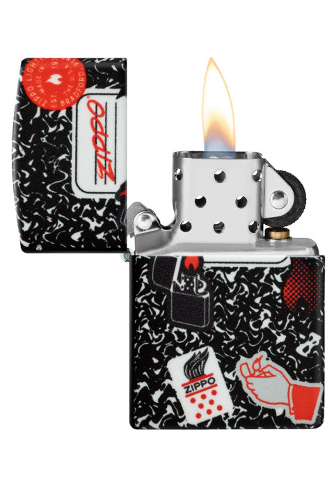 Зажигалка ZIPPO Notebook Design 540 Matte 46707