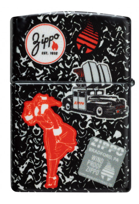 Зажигалка ZIPPO Notebook Design 540 Matte 46707