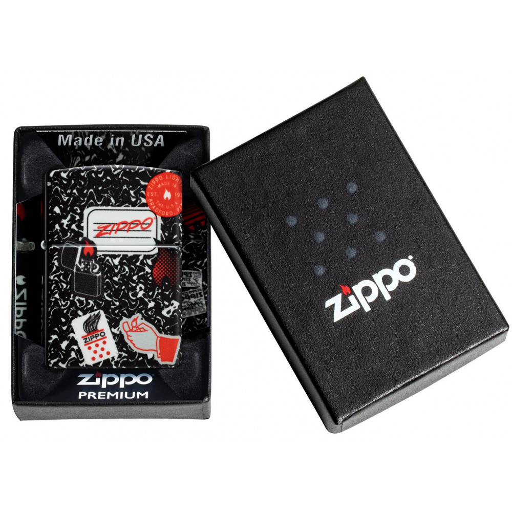 Зажигалка ZIPPO Notebook Design 540 Matte 46707