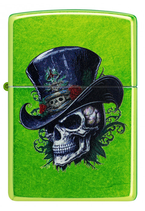 Зажигалка ZIPPO Steampunk Skeleton Lurid™ 46709
