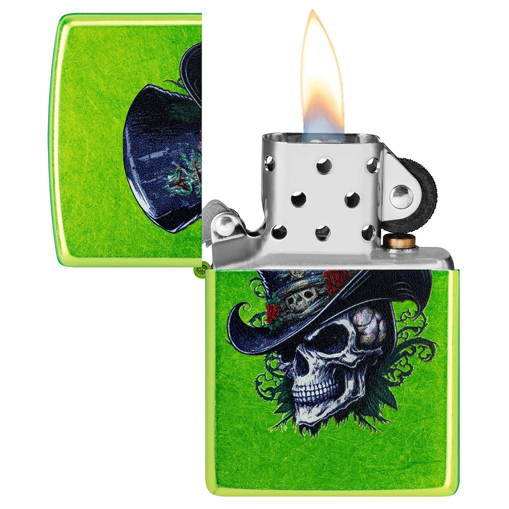 Зажигалка ZIPPO Steampunk Skeleton Lurid™ 46709
