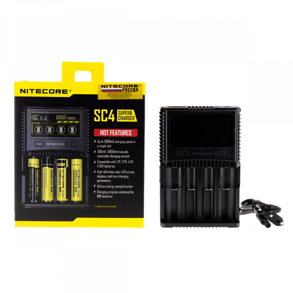 Зарядные устройства NITECORE SC4