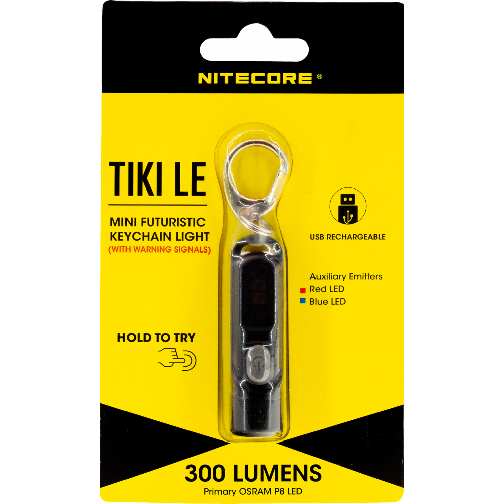 Наключный фонарь NITECORE TIKI LE BLACK
