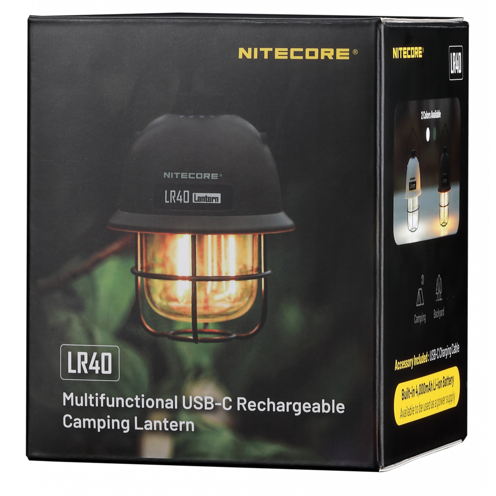 Кемпинговый фонарь NITECORE LR40 HIGH ARMY GREEN