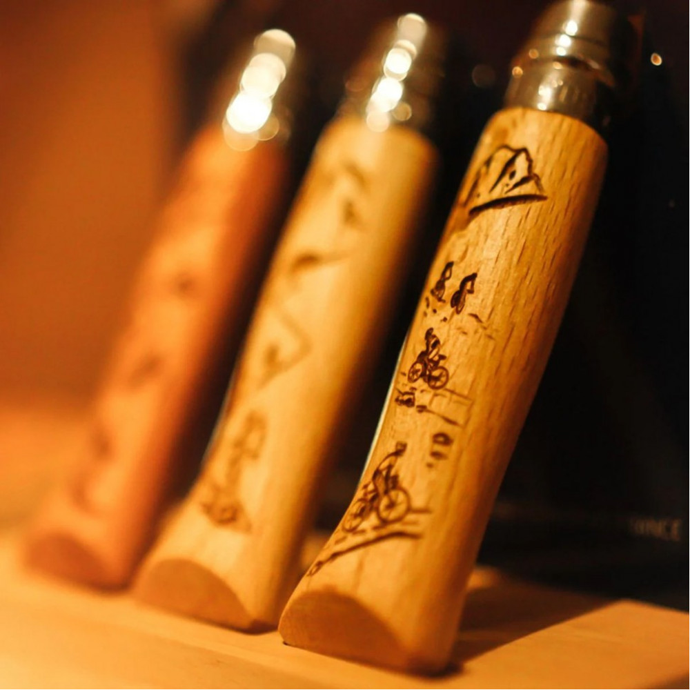 Нож Opinel №8 Alpine adventures 002188