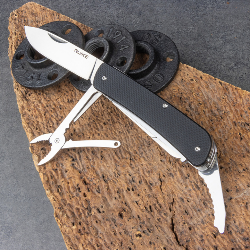 Нож multi-functional Ruike L41-B черный