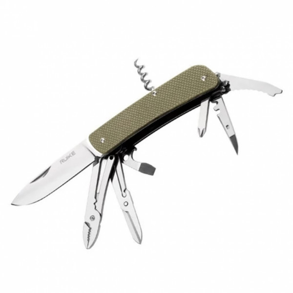 Нож multi-functional Ruike L41-G зеленый