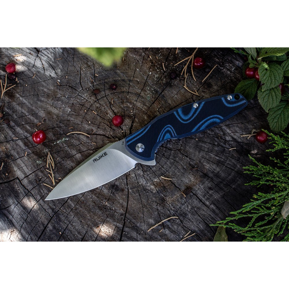 Нож Ruike Fang P105 черно-синий, P105-Q
