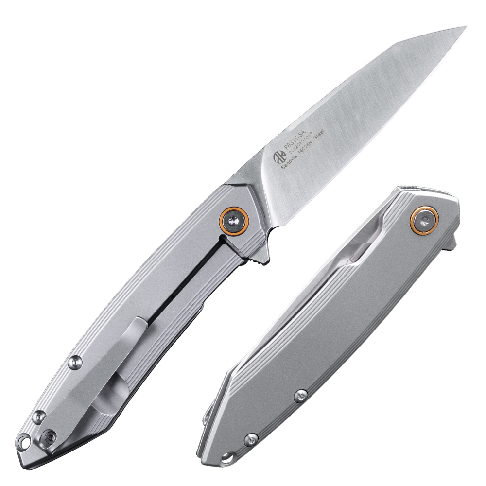 Нож складной Ruike P831S-SA серый