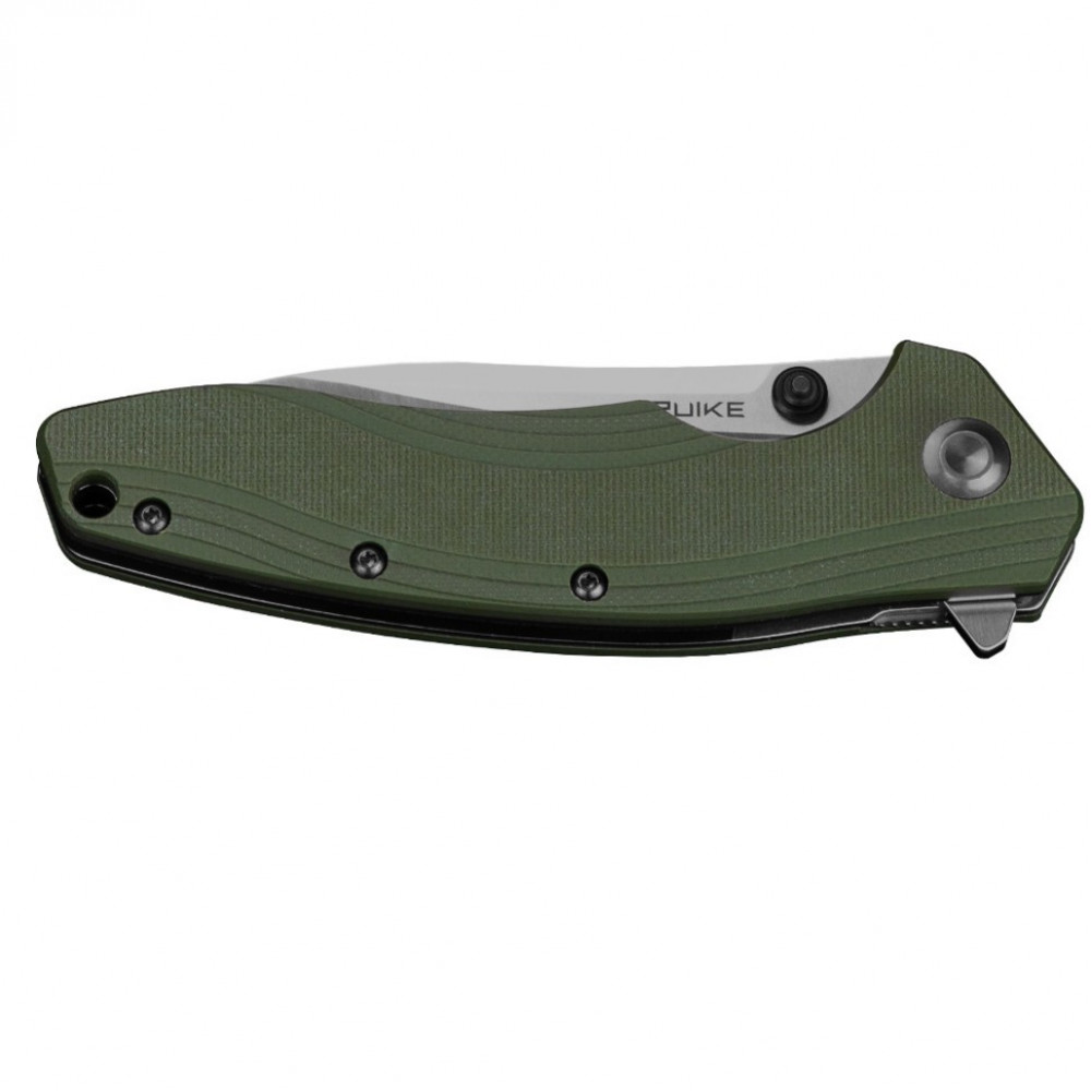 Нож складной Ruike P841-L черый/зеленый