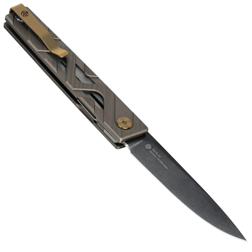 Нож Ruike P878-AK, бронзовый