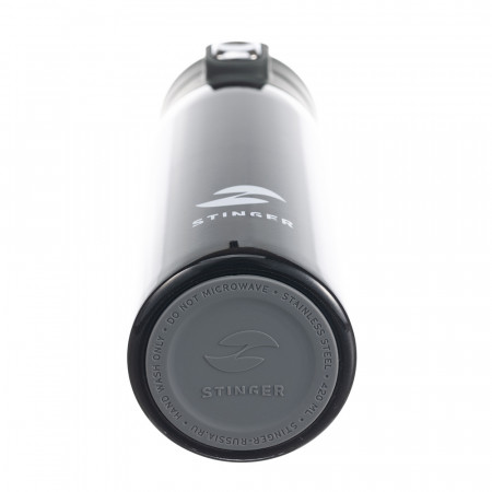 Термокружка Stinger, 0,42 л, чёрный HD-420-83BLK