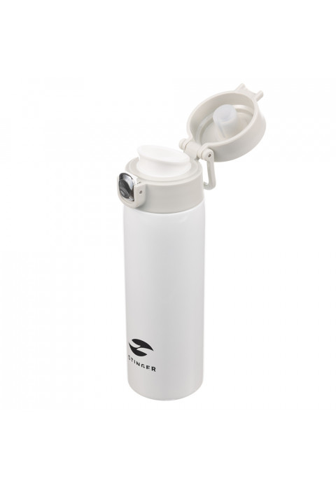 Термокружка Stinger, 0,42 л, белый HD-420-83WHT