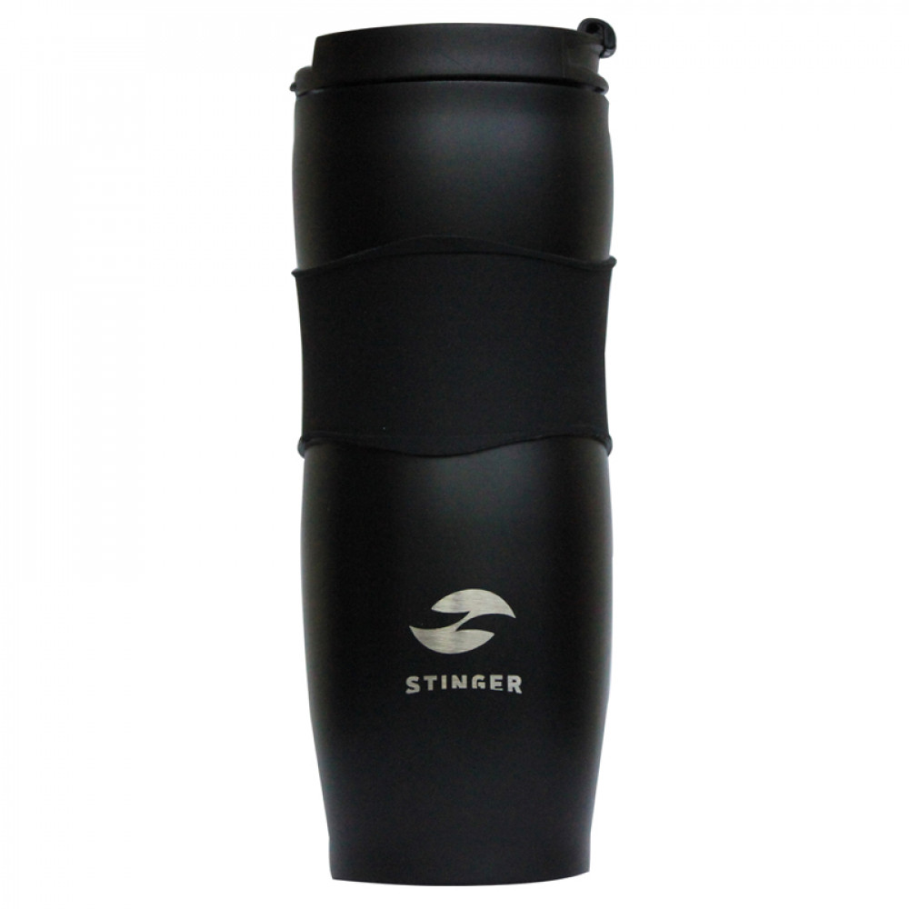 Термокружка Stinger, 0,4 л, черная HY-VF680-B
