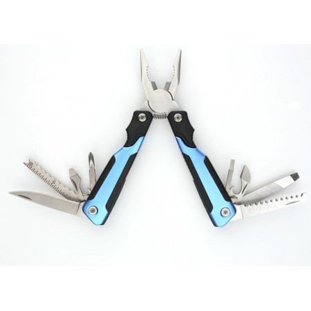 Мультитул Stinger, 15 функций, сине-чёрный MT-A017