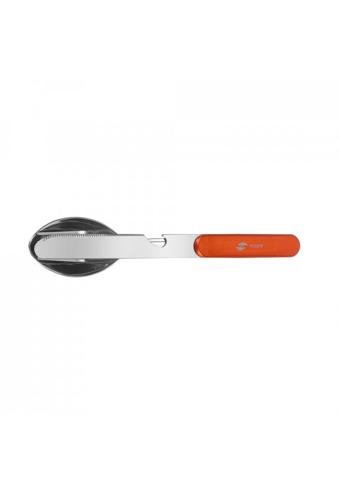 Набор столовых приборов для кемпинга SET-K703B-ORANGE