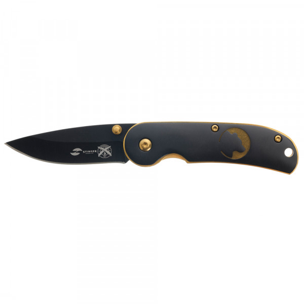 Нож складной Stinger, 70 мм, (чёрный) SL309