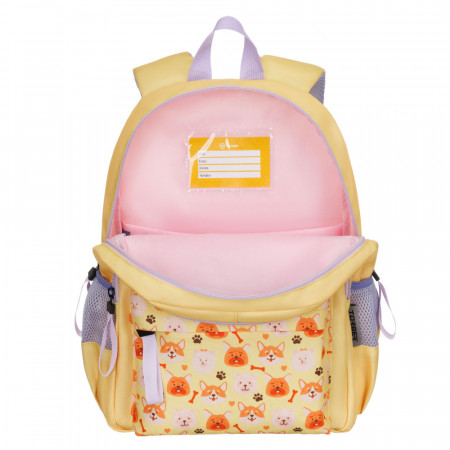 Рюкзак TORBER CLASS X Mini, жёлтый с орнаментом T1801-23-Yel