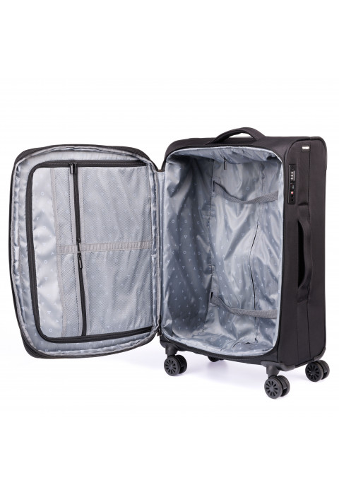 Чемодан TORBER Seyd, чёрный T2021M-Black