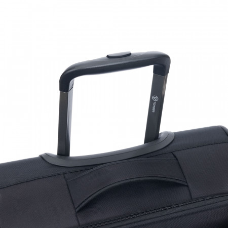 Чемодан TORBER Seyd, чёрный T2021M-Black