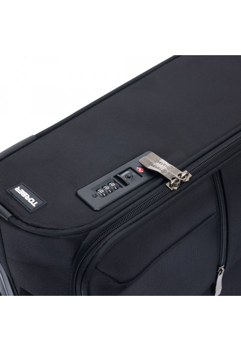Чемодан TORBER Seyd, чёрный T2021M-Black