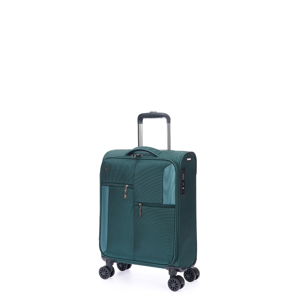 Чемодан TORBER Seyd, тёмно-зелёный T2021S-Green