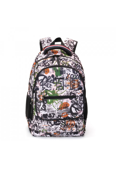 Школьный рюкзак CLASS X + Пенал в подарок! TORBER T2743-WHI-BLK-P,а